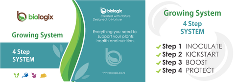 Biologix 4 Step Growing System "New Double Strength version"
