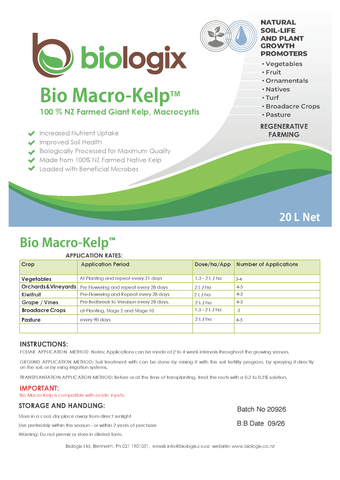 Bio Macro Kelp- Giant NZ Kelp